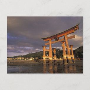 Asien, Japan, westernare Honshu, Miya, Jima Island Vykort