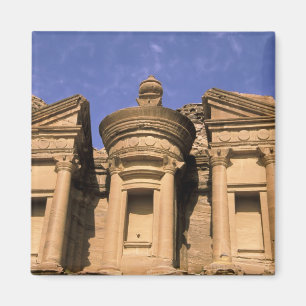 Asien, Jordanien, Petra. El Deir, klostret. 2 Magnet