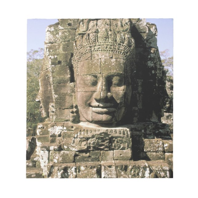 Asien, Kambodja, Siem Rap. Angkor Thom, chefer Anteckningsblock (Framsida)
