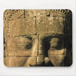 Asien, Kambodja, Siem Reap. Angkor Thom, huvuden a Musmatta