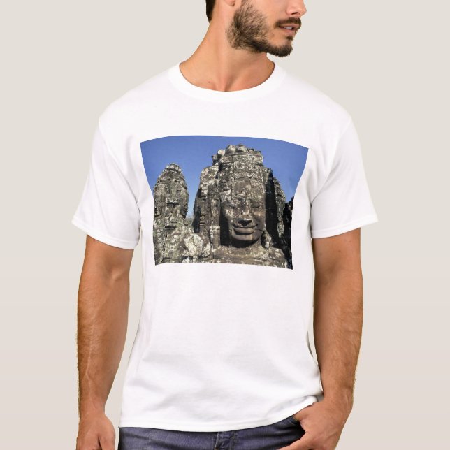 Asien, Kambodja, Siem Reap, Angkor Thom (sena) Tee (Framsida)