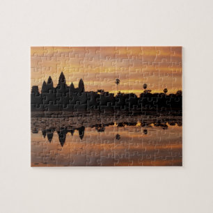 Asien, Kambodja, Siem Reap, Angkor Wat (b. 12:e Pussel