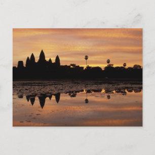 Asien, Kambodja, Siem Reap, Angkor Wat (b. 12:e Vykort
