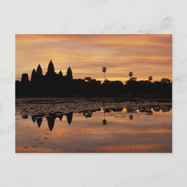 Asien, Kambodja, Siem Reap, Angkor Wat (b. 12:e Vykort (Framsida)