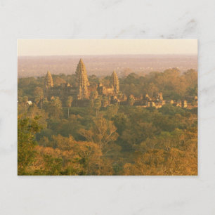 Asien, Kambodja, Siem Reap. Angkor Wat. Vykort