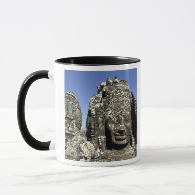 Asien, Kambodja, Siem Rope, Angkor Thom (b) Sena Mugg (Vänster)