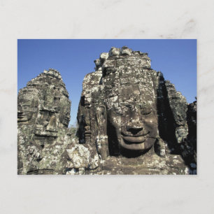 Asien, Kambodja, Siem Rope, Angkor Thom (b) Sena Vykort