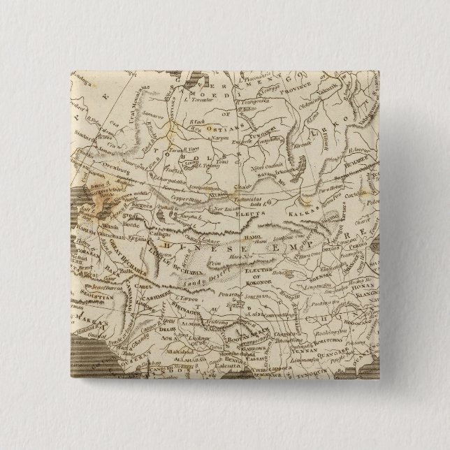 Asien Karta av Arrowsmith Knapp (Framsida)