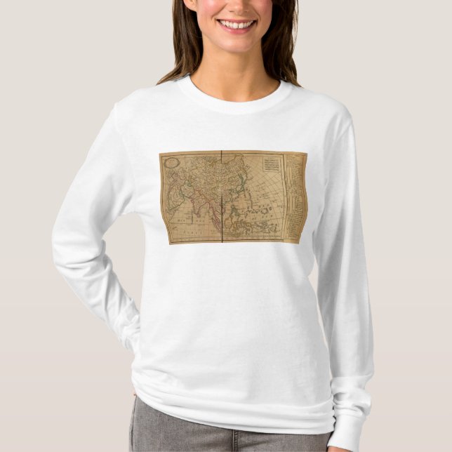 Asien kartbokkarta tee (Framsida)