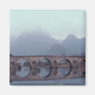Asien, Kina, Guizhou, Anshuichang. Forntida Magnet