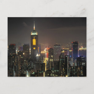 Asien, Kina, Hongkong, centralt från Stubbs road Vykort