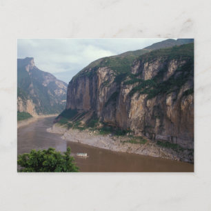 Asien, Kina, Yangtzefloden, De tre ravinernas områ Vykort