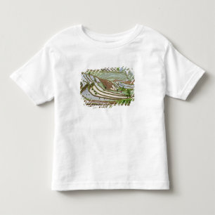 Asien, Kina, Yunnan, Jinping. Infödda Yi-folk Tee Shirt