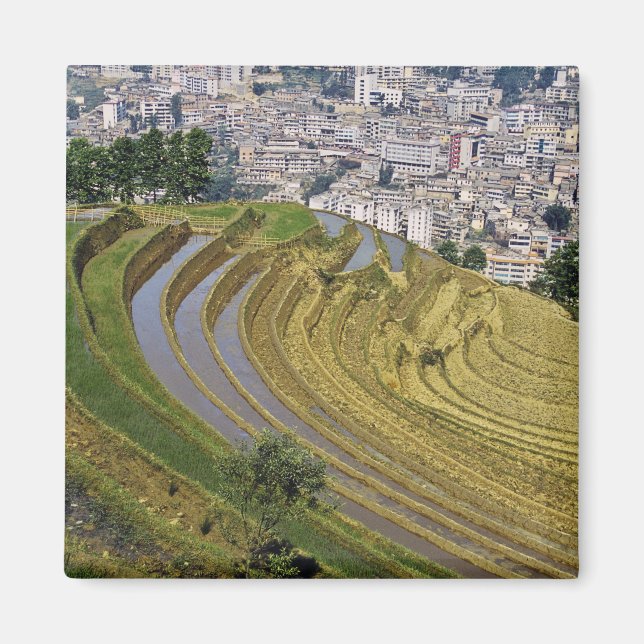 Asien, Kina, Yunnanprovinsen, Jinping. Jinping Magnet (Framsidan)