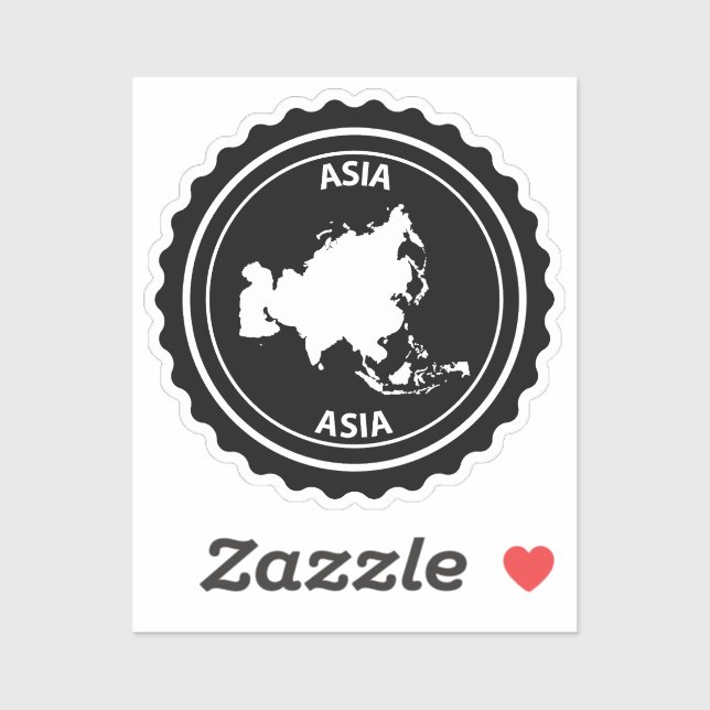 Asien Klistermärken (Ark)