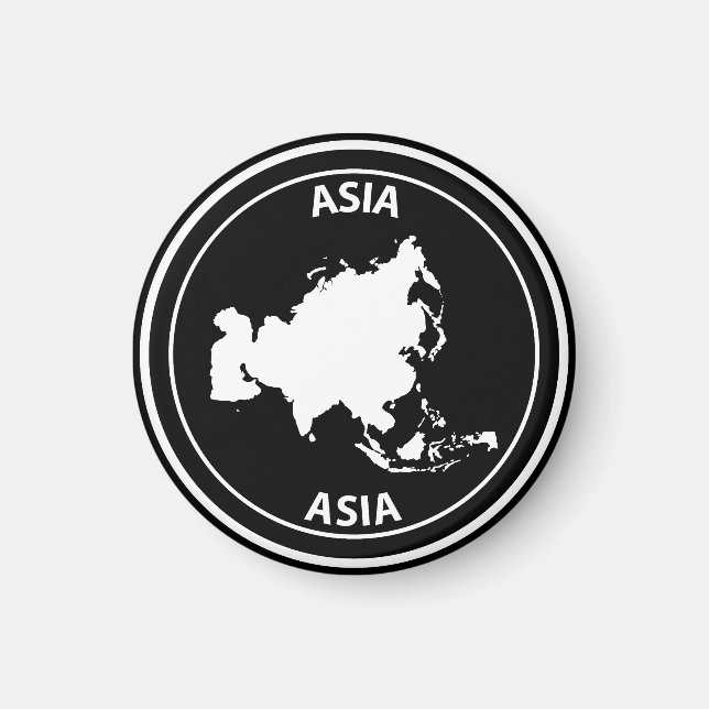Asien Magnet (Framsidan)