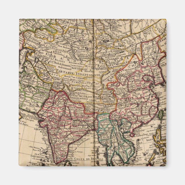 Asien Magnet (Framsidan)