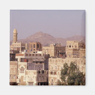 Asien, Mellanöstern, Republiken Jemen, Sana'a. Magnet