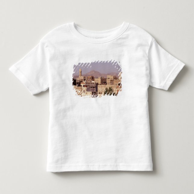 Asien, Mellanöstern, Republiken Jemen, Sana'a. Tee Shirt (Framsida)