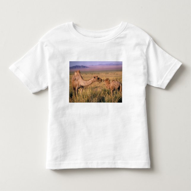 Asien, Mongoliet, Gobi Desert, Underbar Gobi T-shirt (Framsida)