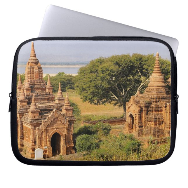 Asien, Myanmar (Burma), Bagan (Pagan). Diverse 2 Laptop Sleeve (Framsidan)