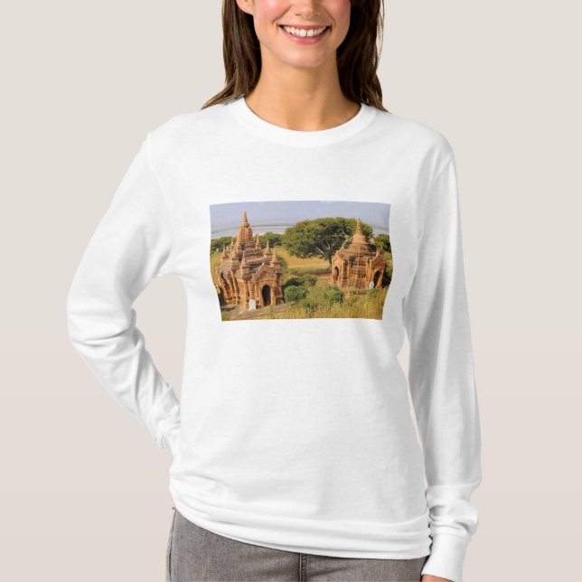 Asien, Myanmar (Burma), Bagan (Pagan). Diverse 2 Tee Shirt (Framsida)