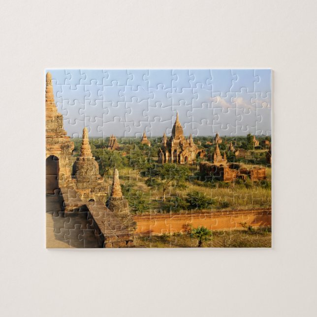 Asien, Myanmar (Burma), Bagan (Pagan). Diverse Pussel (Horisontell)