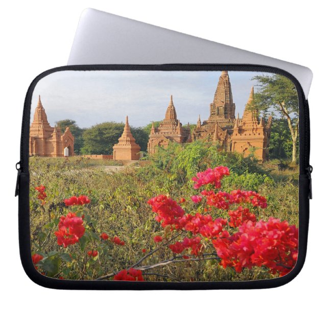 Asien, Myanmar (Burma), Bagan (Pagan). En Bagan Laptop Fodral (Framsidan)