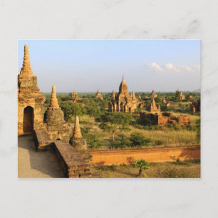 Asien, Myanmar (Burma), Bagan (Pagan). Olika Vykort