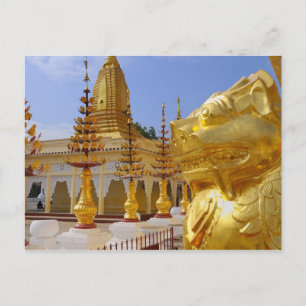 Asien, Myanmar (Burma), Bagan (Pagan). Shwe 6 Vykort