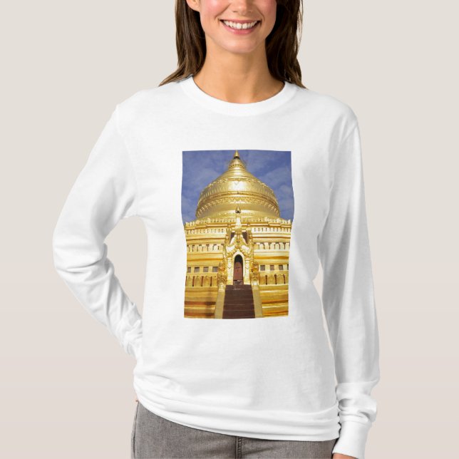Asien, Myanmar (Burma), Bagan (Pagan). Shwe T-shirt (Framsida)