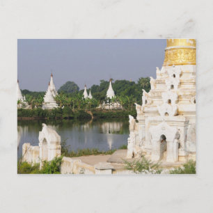 Asien, Myanmar (Burma), Mandalay. En buddhist Vykort