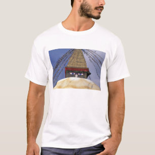 Asien, Nepal, Kathmandu. Bouddhanath Stupa. 2 T-shirt