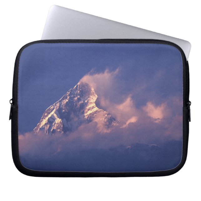 Asien, Nepal. Machhapuchhare Laptop Sleeve (Framsidan)
