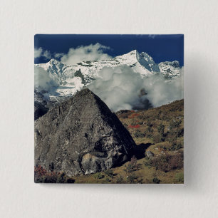 Asien, Nepal, Sagarmatha NP. En buddhistisk bön Knapp