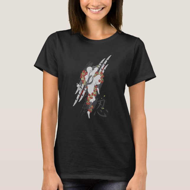 Asien Ninja Asia T Shirt (Framsida)