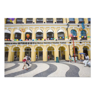 Asien, Nordostasien, Kina, Macau, Macao, Fototryck