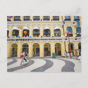 Asien, Nordostasien, Kina, Macau, Macao, Vykort