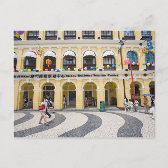 Asien, Nordostasien, Kina, Macau, Macao, Vykort (Framsida)