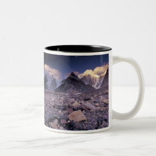 Asien, Pakistan, Karakoram Range, Bred och Två-Tonad Mugg