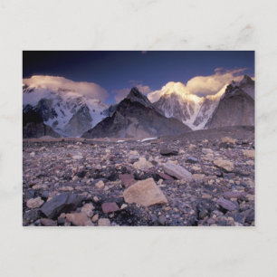 Asien, Pakistan, Karakoram Range, Bred och Vykort
