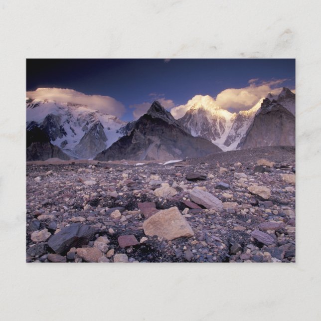 Asien, Pakistan, Karakoram Range, Bred och Vykort (Framsida)