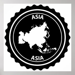 Asien Poster