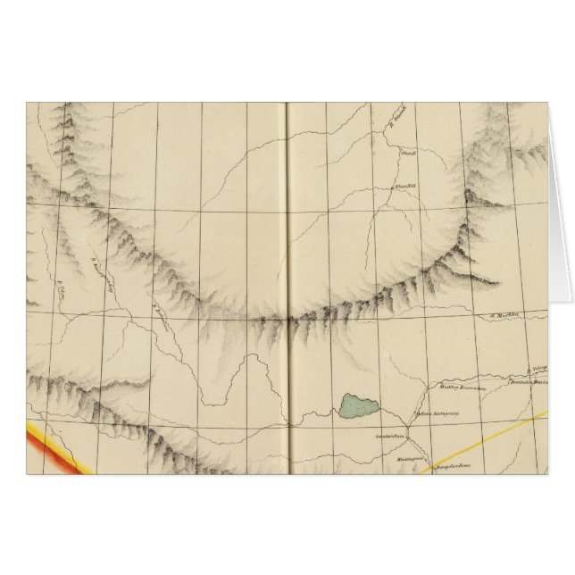 Asien, Ryssland, Asien 15 Hälsningskort (Framsidan Horizontal)