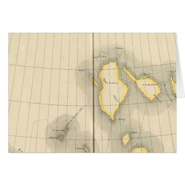 Asien, Ryssland, Asien 4 Hälsningskort (Framsidan Horizontal)