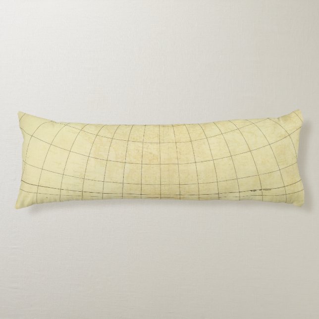 Asien skisserar kroppskudde (Framsidan)