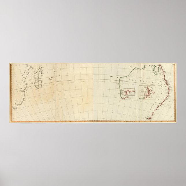 Asien, södra poster (Framsidan)