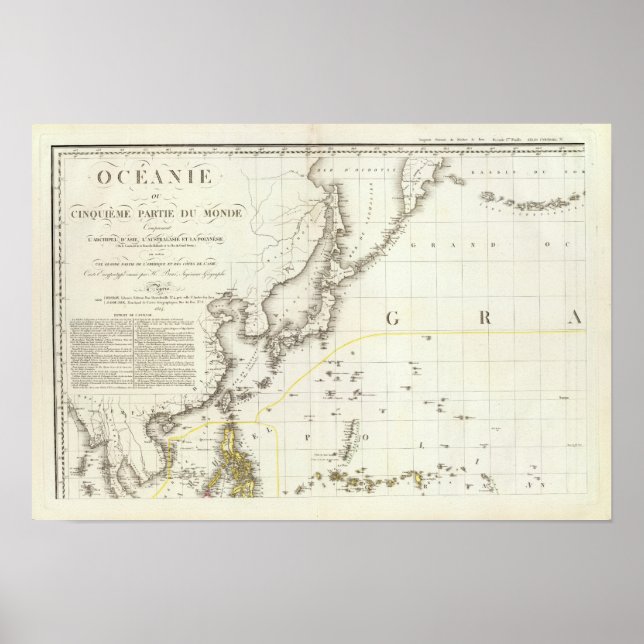 Asien/Stillahavsområdet Poster (Framsidan)