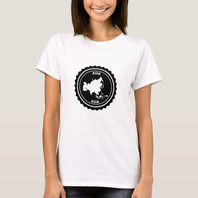Asien T Shirt (Framsida)