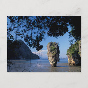 Asien, Thailand, Ao Phangnga NP, kustlinje, Karst Vykort